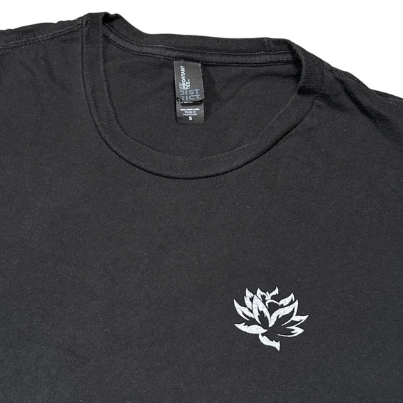 Magic The Gathering Black Lotus Silver Logo 25th Anniversary T Shirt Mens Small - Picture 3 of 7